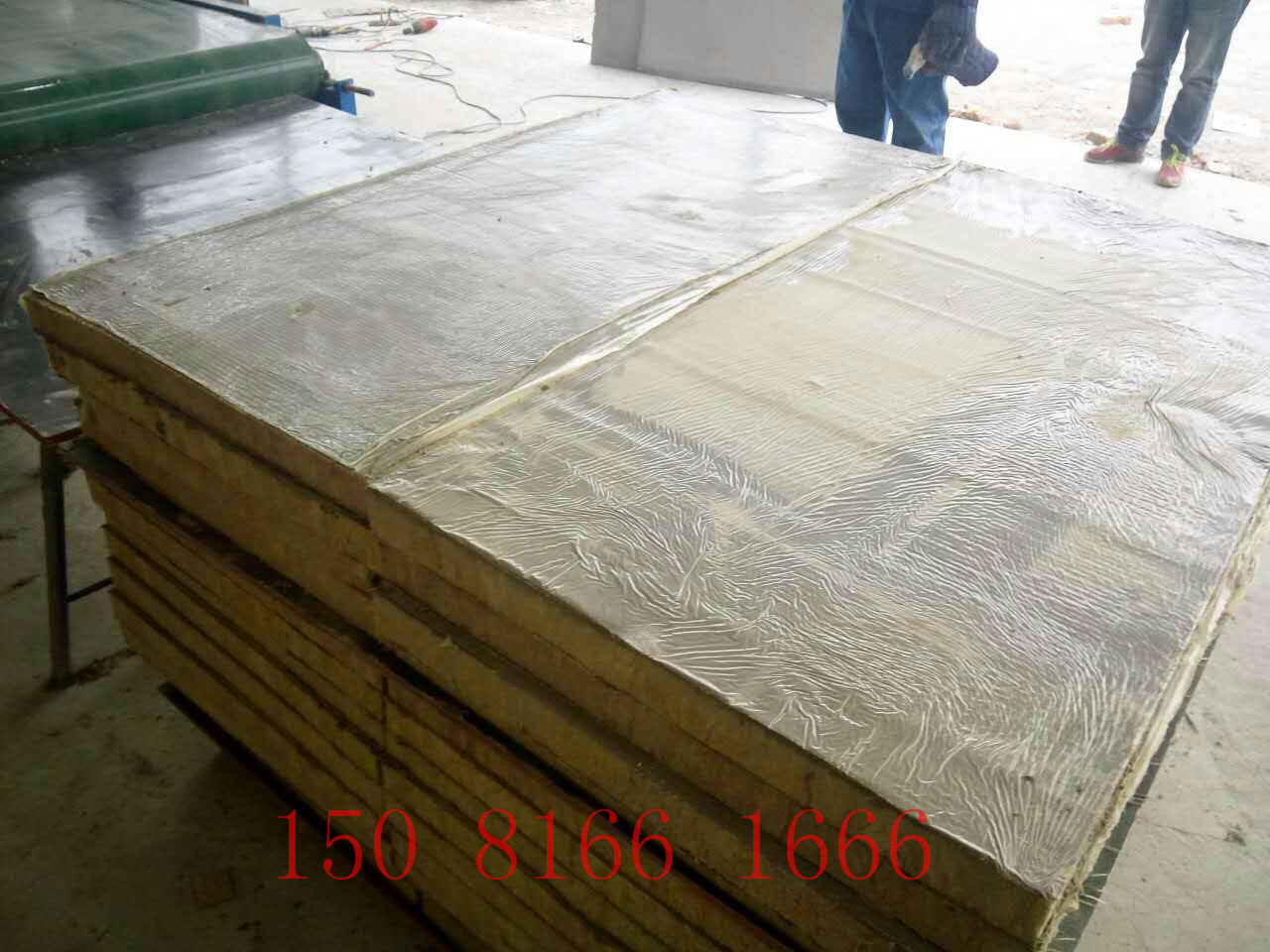 辽宁辽阳岩棉砂浆复合板生产线小型水泥砂浆岩棉复合板设备