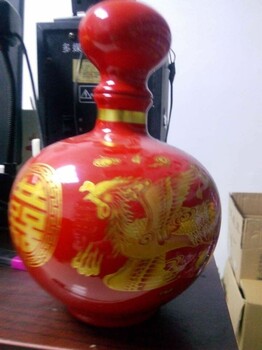 3斤青花陶瓷葫蘆酒瓶圖片_3斤青花陶瓷葫蘆酒瓶