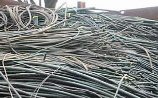 成轴四心电缆铝线回收绝缘电缆回收 价格