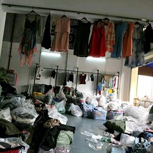 深圳回收库存服装回收淘宝天猫下架的男装女装童装等