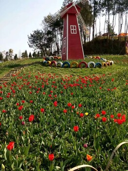 合肥本地浪漫风车艺术节布置展览风车节风车展出租