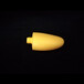 塑料制品厂家便携式黄色芒果型45ml塑料瓶子润肤乳瓶/防晒霜瓶