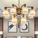南充灯具套装组合新中式客厅吊灯现代简约中国风卧室餐厅复古家用大气