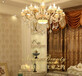 滁州歐式吊燈客廳水晶吊燈現代大氣簡歐臥室吸頂燈飾家用餐廳燈具