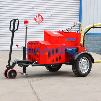 浙江杭州马路路面修补机自动保温的雅马哈电机的灌缝机