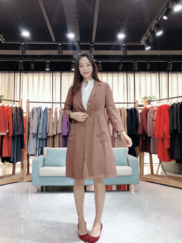 2019大碼女裝廠家一手品牌女裝洋毛雙面尼