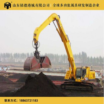 山東銘德挖掘機(jī)屬具配件廠家各種挖斗