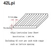 3d光柵板立體畫制作-42線PS光柵板