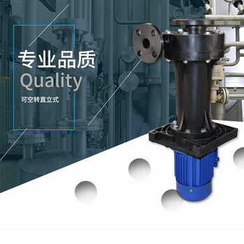 胜川宝槽外式立式泵5.5kw7.5HP槽外立式耐腐蚀泵电镀用泵浦自吸式真空泵浦