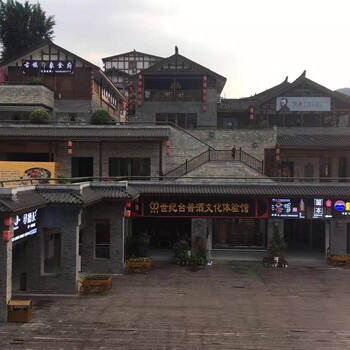 特色古鎮(zhèn)商業(yè)街仿古瓦輕質(zhì)高強(qiáng)復(fù)合聚酯瓦