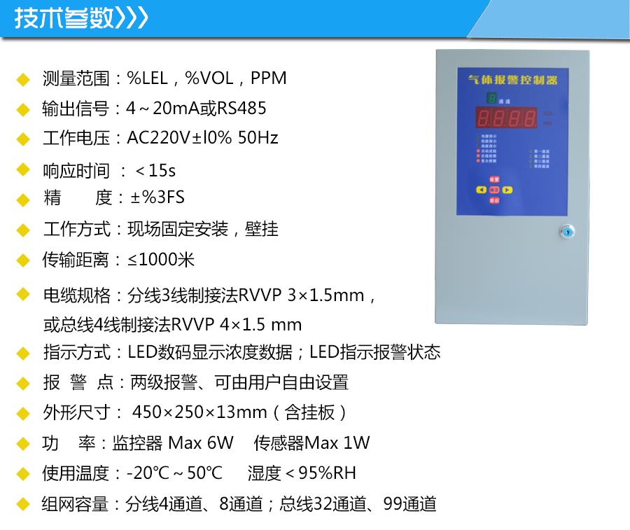 点型氨气泄漏浓度检测仪