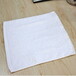厂家批发星级酒店宾馆纯棉方巾白色订做加印LOGO吸水毛巾方巾