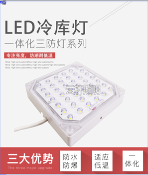 冷库LED灯长型圆型8W15W20W低温食品三防灯LED防爆灯