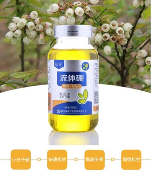綠隴硼肥葉面肥農(nóng)用微量元素流體硼水溶糖醇螯合液體小分子硼