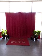 鑫盛PU棉门帘,防寒磁吸门帘生产图片