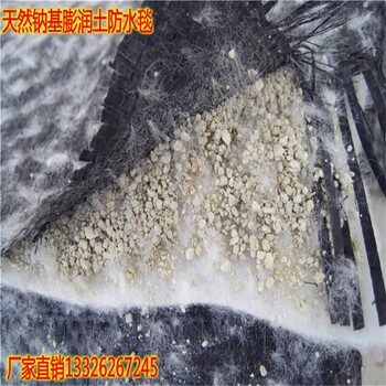 河北唐山垃圾场用6mm膨润土防水毯的价格-