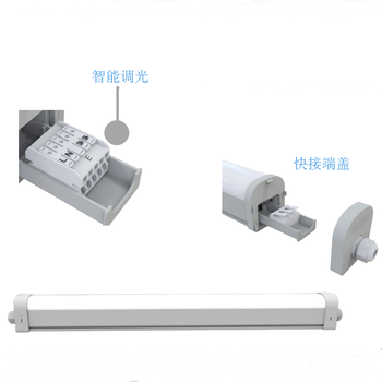 欧普照明LED地铁隧道招牌广告防水LED三防支架灯