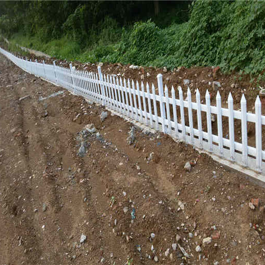 焦作市马村区塑钢围栏竹竿篱笆装饰爬藤架,新农村需要很多