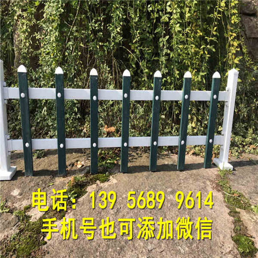 河南焦作PVC塑钢护栏草坪围栏批发商