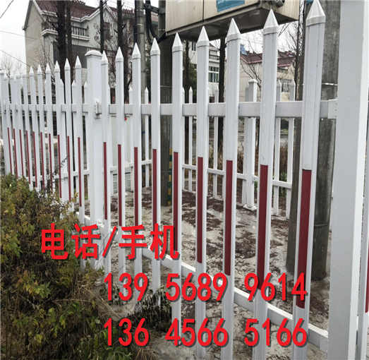 规格郸城县pvc塑钢护栏 学校围栏 厂房庭院围墙 