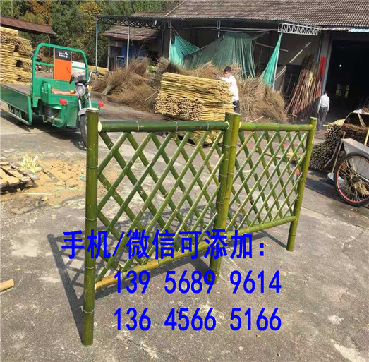 金门县篱笆塑钢绿化带栏杆也可以按要求订做