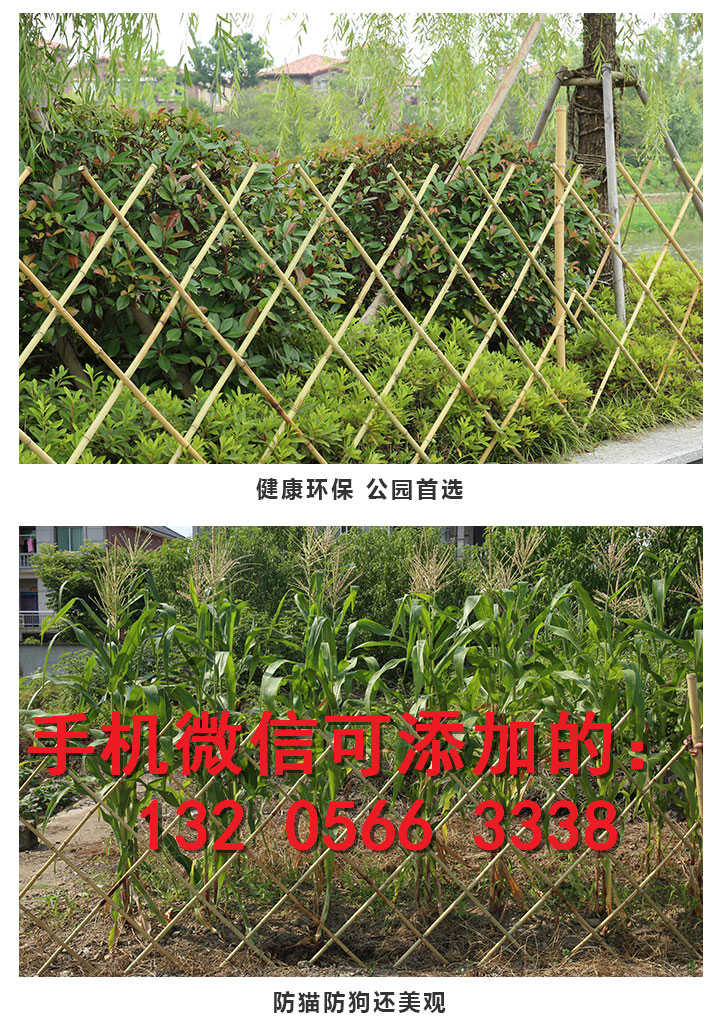 裕华区篱笆绿色PVC围栏各种需求