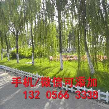 郑州新郑绿化草坪护栏pvc塑钢草坪护栏