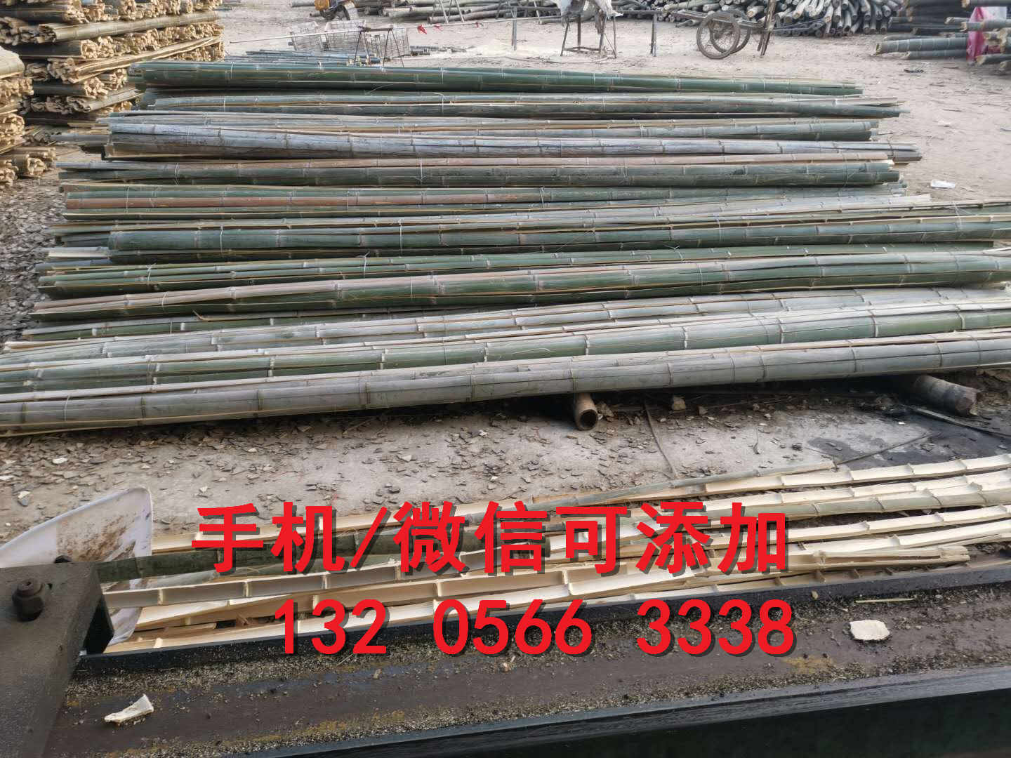 安徽芜湖碳化防腐木木栅栏竹篱笆竹子护栏