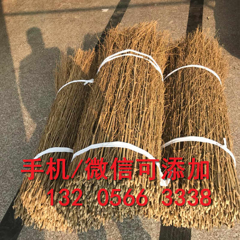 上海杨浦菜园竹拉网花园菜园装饰竹篱笆竹子护栏
