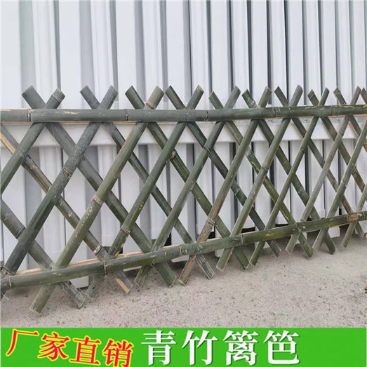 保定竹篱笆墙防腐碳化木竹篱笆竹子护栏