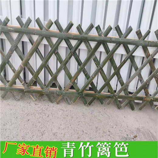 四川绵阳竹篱笆栅栏围墙塑钢栏杆竹篱笆竹子护栏