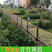 广东潮州防腐木篱笆围栏竹子竹竿围栏竹篱笆竹子护栏