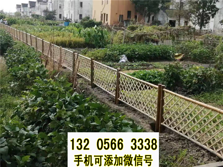 山东东港区竹围栏隔离防护栏竹篱笆竹子护栏