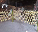 廣東廣州隔離防護欄pvc塑料欄桿竹籬笆竹子護欄圖片