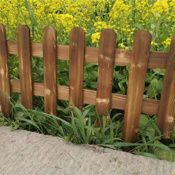 山东滨州塑钢pvc护栏围栏竹护栏隔断竹篱笆竹子护栏
