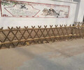 福建南平院子护栏小区围栏竹篱笆竹子护栏