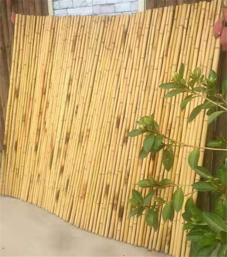 湖北襄阳绿化栏杆塑钢栅栏竹篱笆竹子护栏