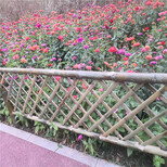 安徽宣州区菜园护栏锌钢草坪栅栏竹篱笆竹子护栏图片1