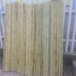 葫芦岛篱笆网栅栏碳化木栅草坪护栏竹篱笆竹子护栏图片