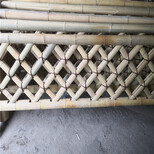 巴中院子围栏碳化防腐木篱笆竹篱笆竹子护栏图片1