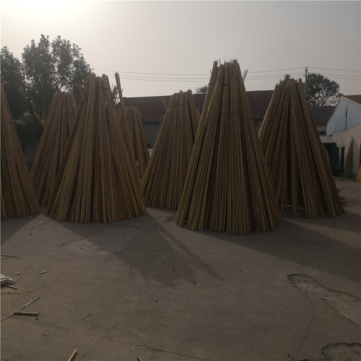 黄冈防腐碳化竹碳化栅栏竹篱笆竹子护栏