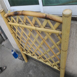 巴中院子围栏碳化防腐木篱笆竹篱笆竹子护栏图片2