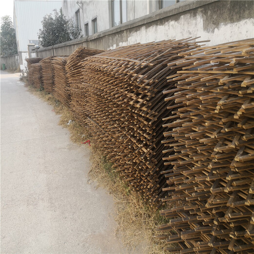 神农架竹篱笆花园木围栏竹篱笆竹子护栏