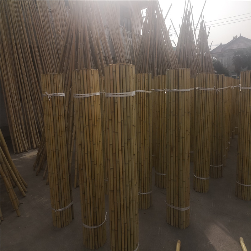 江津竹篱笆围栏定制碳化木制防腐木竹篱笆竹子护栏