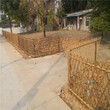 攀枝花篱笆栏杆户外庭院菜园竹篱笆竹子护栏图片