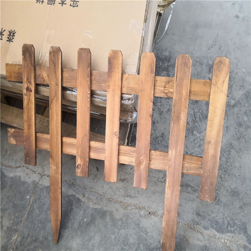 泸州菜园栅栏碳化防腐木竹篱笆竹子护栏