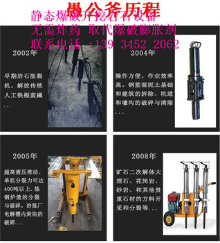 衡水市石灰石公路修建开采石头分裂棒