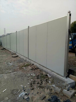 市政建筑夹心板围挡安全隔离围蔽围栏组装式彩钢围挡可重复使用