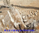 免爆破岩石破碎设备安徽马鞍山用来撑石头的劈裂机图片