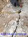 新疆石河子裂石棒挖基础破碎硬石头机器